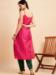 Picture of Nice Rayon Hot Pink Straight Cut Salwar Kameez