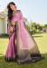 Picture of Appealing Georgette Pale Violet Red Saree