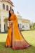 Picture of Delightful Georgette Golden Rod Saree