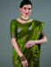 Picture of Bewitching Silk Dark Green Saree