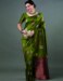 Picture of Bewitching Silk Dark Green Saree