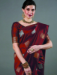 Picture of Nice Silk Maroon Saree