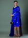 Picture of Admirable Silk Medium Blue Saree