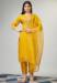 Picture of Gorgeous Rayon Orange Anarkali Salwar Kameez