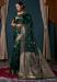 Picture of Admirable Satin & Silk Dark Slate Grey Saree