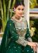 Picture of Admirable Georgette Sea Green Readymade Salwar Kameez