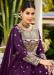 Picture of Shapely Georgette Purple Readymade Salwar Kameez