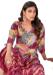 Picture of Shapely Satin Brown Readymade Salwar Kameez