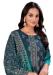 Picture of Satin Dark Slate Grey Readymade Salwar Kameez