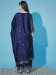 Picture of Cotton & Silk Dark Slate Blue Readymade Salwar Kameez