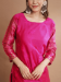 Picture of Cotton & Silk Medium Violet Red Readymade Salwar Kameez