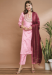 Picture of Enticing Silk Lavender Blush Readymade Salwar Kameez