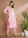 Picture of Enticing Silk Lavender Blush Readymade Salwar Kameez