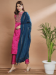 Picture of Silk Medium Violet Red Readymade Salwar Kameez