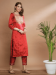 Picture of Beauteous Silk Maroon Readymade Salwar Kameez