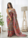 Picture of Enticing Silk Rosy Brown Saree