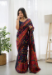 Picture of Ravishing Silk Navy Blue Saree