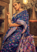 Picture of Enticing Silk Dark Slate Blue Saree