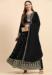 Picture of Magnificent Georgette Black Anarkali Salwar Kameez