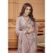 Picture of Shapely Georgette Silver Saree