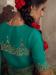 Picture of Beauteous Organza Sea Green Saree