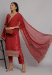 Picture of Taking Silk Maroon Readymade Salwar Kameez