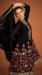 Picture of Ideal Georgette Black Straight Cut Salwar Kameez