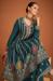 Picture of Georgette Dark Slate Grey Straight Cut Salwar Kameez