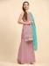 Picture of Georgette Rosy Brown Straight Cut Salwar Kameez