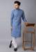 Picture of Exquisite Cotton Light Slate Grey Kurtas