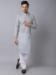 Picture of Delightful Cotton Ghost White Kurtas