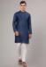 Picture of Bewitching Cotton Navy Blue Kurtas