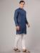 Picture of Bewitching Cotton Navy Blue Kurtas