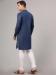 Picture of Bewitching Cotton Navy Blue Kurtas