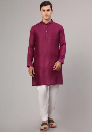 Picture of Magnificent Cotton Brown Kurtas