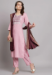 Picture of Cotton Lavender Blush Readymade Salwar Kameez