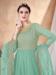 Picture of Enticing Net Dark Sea Green Anarkali Salwar Kameez