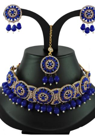 Picture of Fine Midnight Blue Necklace Set