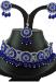 Picture of Splendid Midnight Blue Necklace Set