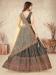 Picture of Taking Silk Dark Olive Green Lehenga Choli