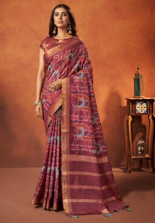 Picture of Splendid Crepe & Silk Sienna Saree