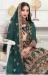 Picture of Splendid Net Cadet Blue Straight Cut Salwar Kameez