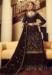 Picture of Enticing Georgette Brown Straight Cut Salwar Kameez