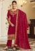 Picture of Splendid Linen Pink Straight Cut Salwar Kameez