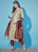 Picture of Cotton & Silk Beige Readymade Salwar Kameez