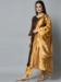 Picture of Cotton & Silk Brown Readymade Salwar Kameez