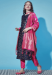 Picture of Cotton & Silk Midnight Blue Readymade Salwar Kameez