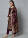 Picture of Cotton & Silk Dark Olive Green Readymade Salwar Kameez