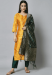 Picture of Cotton & Silk Golden Rod Readymade Salwar Kameez