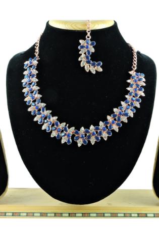 Picture of Statuesque Dark Slate Blue Necklace Set